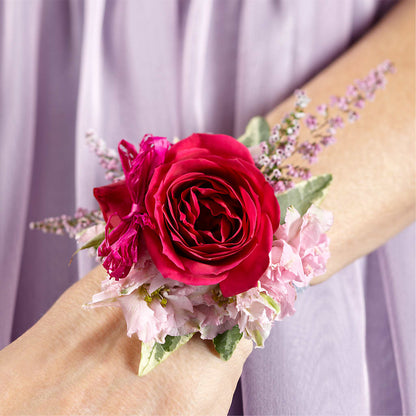 Rose Charm Corsage –  For Get Me Not Florist, Williamston NC