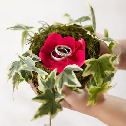 Lila Rose Ring Nest –  For Get Me Not Florist, Williamston NC