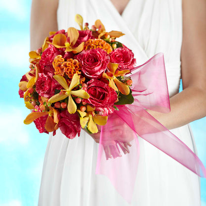 Brilliant Shades of Love Bouquet –  For Get Me Not Florist, Williamston NC