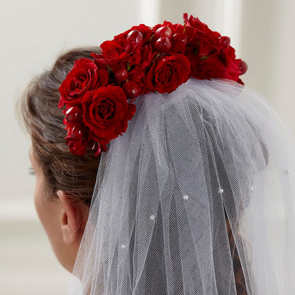 Heart's Happiness Hair Decor –  For Get Me Not Florist, Williamston NC