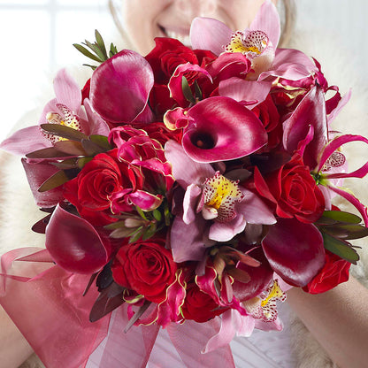 Heart of Hearts Bouquet –  For Get Me Not Florist, Williamston NC