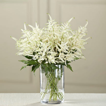 White Astilbe Bouquet –  For Get Me Not Florist, Williamston NC